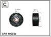 CAFFARO 500049 Deflection/Guide Pulley, v-ribbed belt